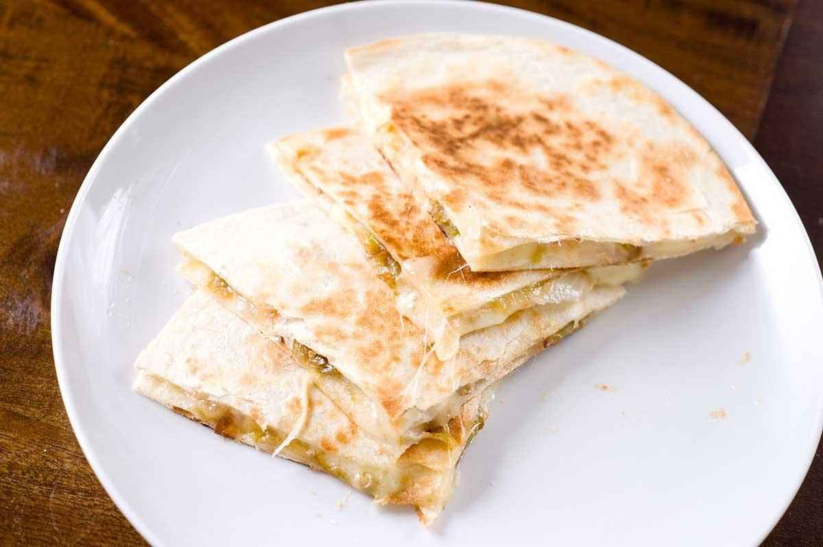 Quesadillas con Queso