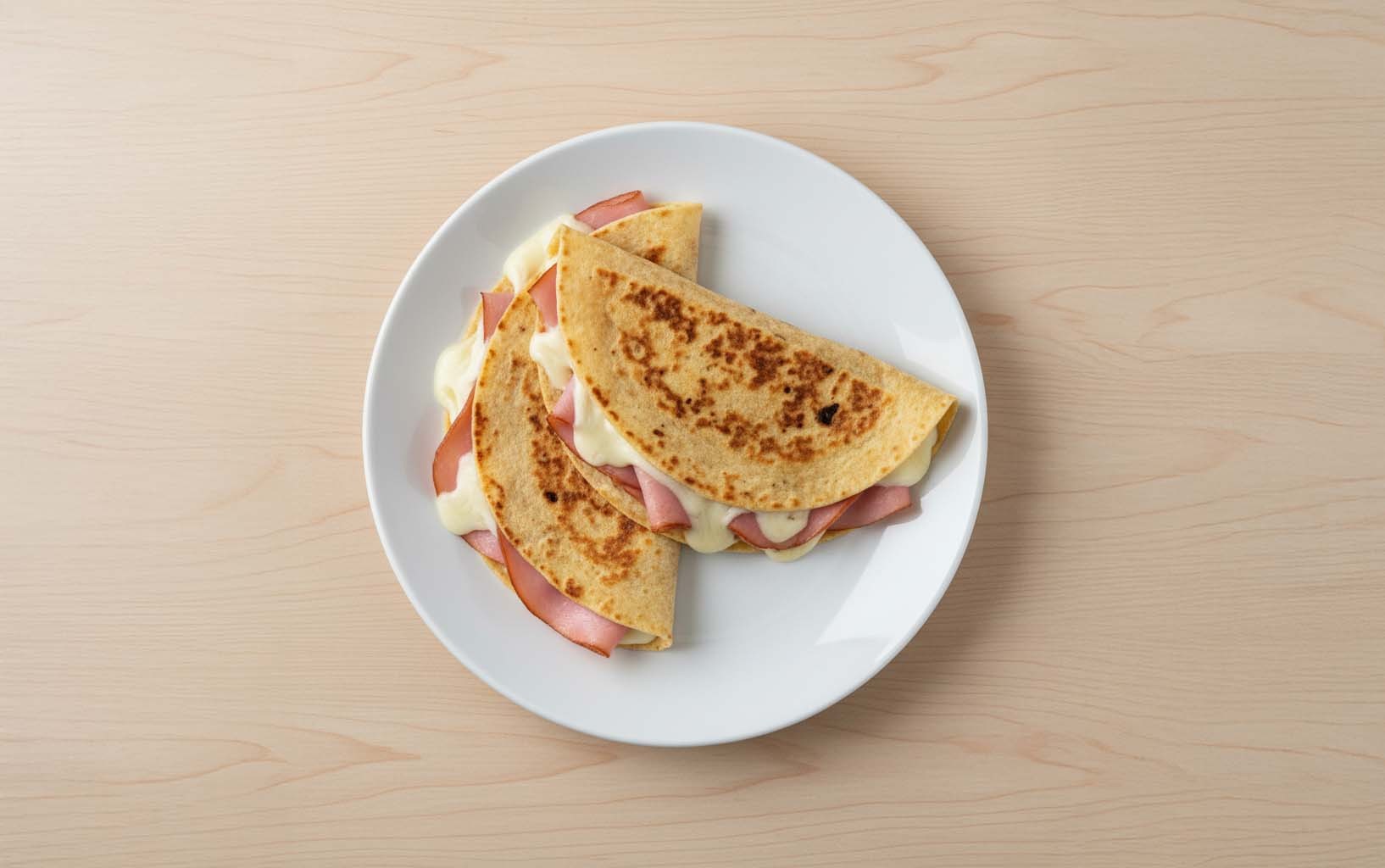 Sincronizada con Queso y Jamón